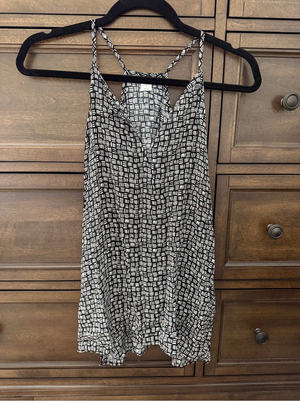 Old Navy Black & White Patterned Women's Cami